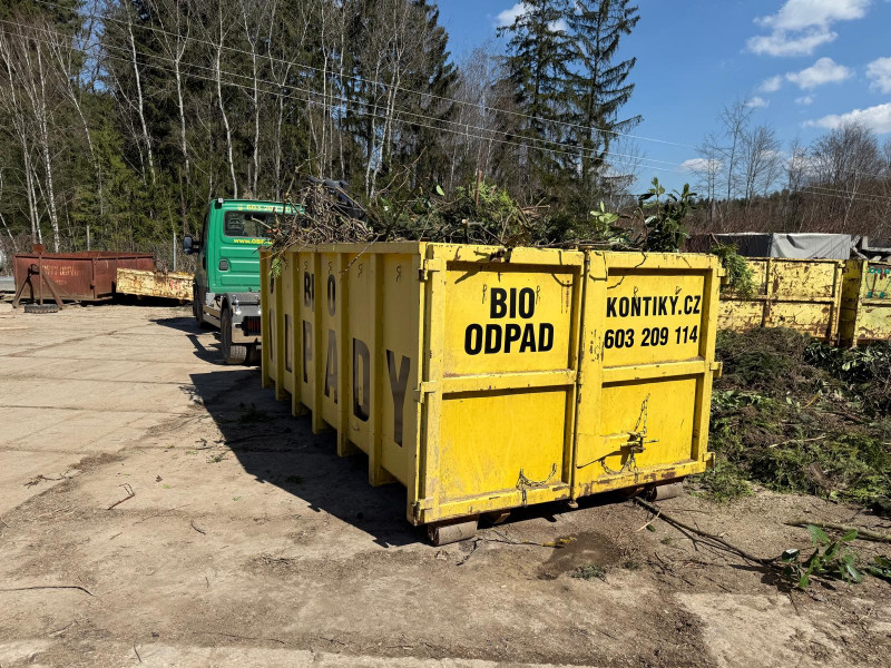 kontejner na bioodpad 9m3/5t