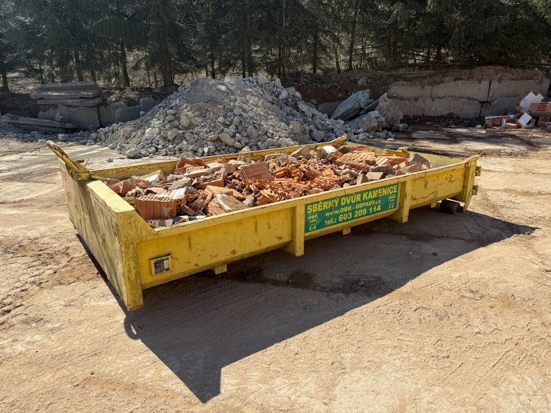 kontejner na zeminu / suť 2m3/3t